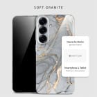 ONEFLOW Bliss Cover Samsung Galaxy S25 Marmor Muster – Produktbild 4
