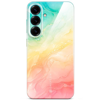 ONEFLOW ONEFLOW Bliss Cover Samsung Galaxy S25 Marmor Muster – Tropic Sunrise