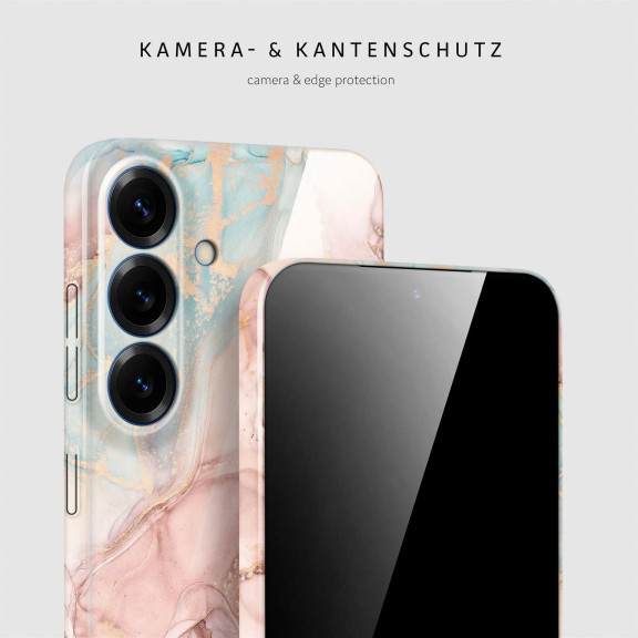 ONEFLOW Bliss Cover Samsung Galaxy S25 Marmor Muster – Weiteres Produktbild 2 ONEFLOW Bliss Cover Samsung Galaxy S25 Marmor Muster – Weiteres Produktbild 2