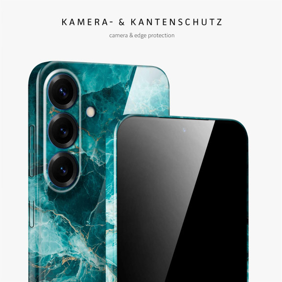 ONEFLOW Bliss Cover Samsung Galaxy S25 Marmor Muster – Weiteres Produktbild 2