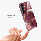 ONEFLOW Bliss Cover Samsung Galaxy S25 Marmor Muster – Produktbild 5