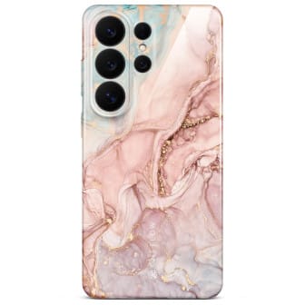 ONEFLOW Bliss Cover Samsung Galaxy S26 Ultra Marmor Muster – Rose Serenity ONEFLOW Bliss Cover Samsung Galaxy S26 Ultra Marmor Muster – Rose Serenity