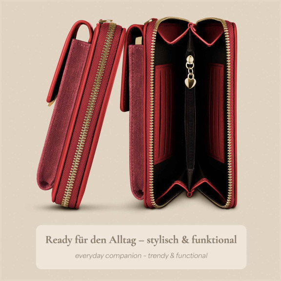 ONEFLOW Bliss Purse iPhone 12 Handytasche mit Geldbörse – Weiteres Produktbild 2