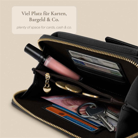 ONEFLOW Bliss Purse iPhone 13 mini Handytasche mit Geldbörse – Weiteres Produktbild 3