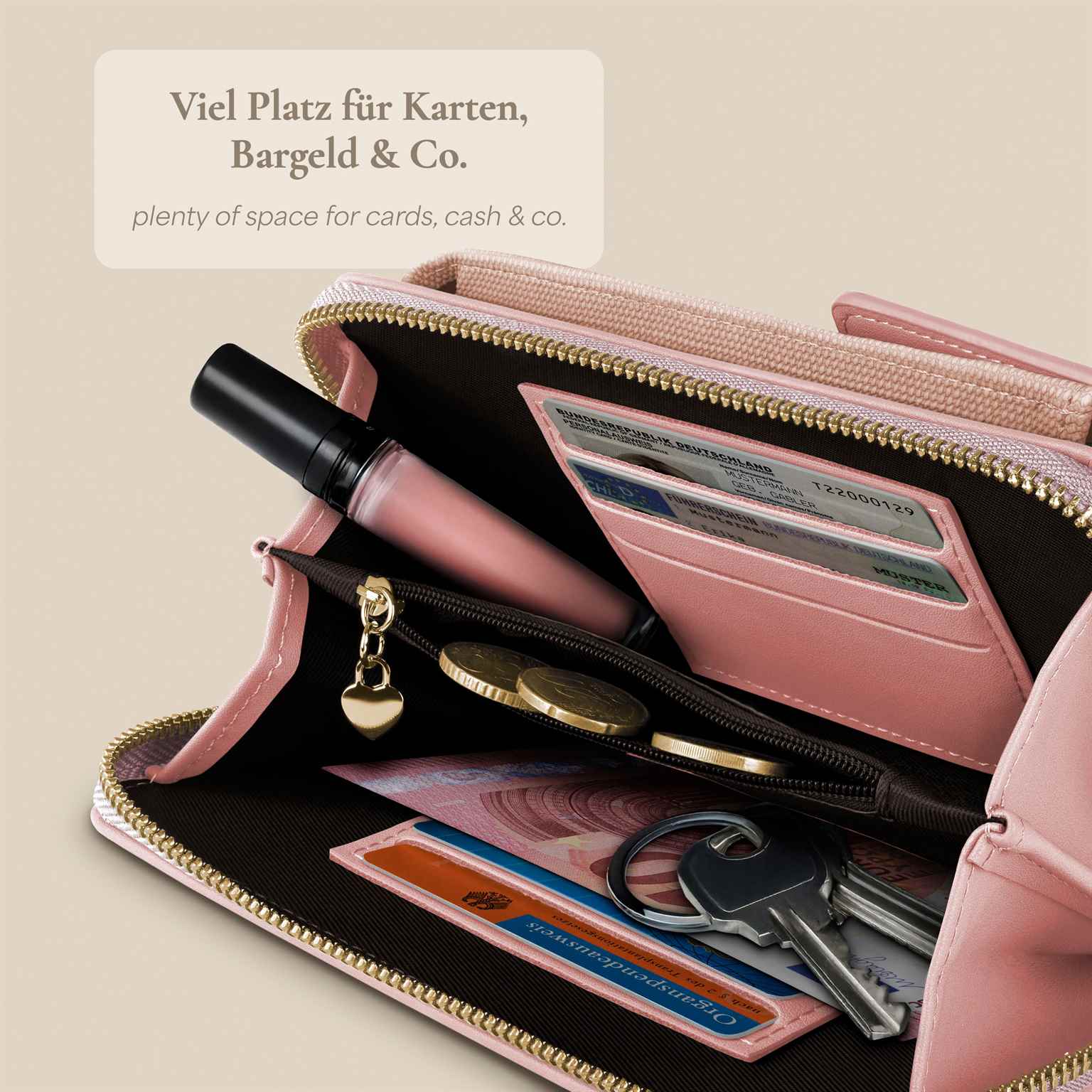 ONEFLOW Bliss Purse iPhone 15 Pro Max Handytasche mit Geldbörse – Weiteres Produktbild 3 ONEFLOW Bliss Purse iPhone 15 Pro Max Handytasche mit Geldbörse – Weiteres Produktbild 3