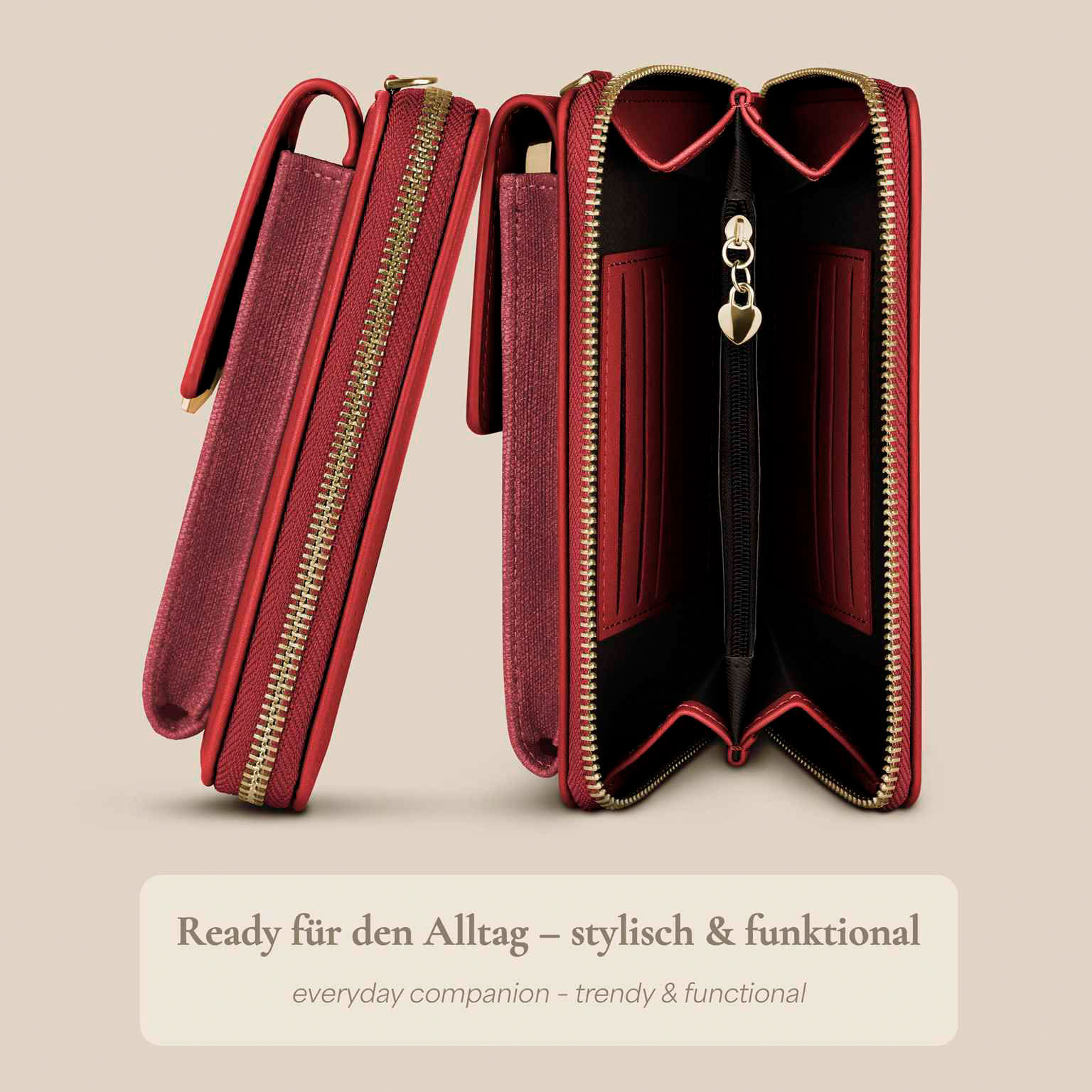 ONEFLOW Bliss Purse iPhone 17 Handytasche mit Geldbörse – Weiteres Produktbild 2 ONEFLOW Bliss Purse iPhone 17 Handytasche mit Geldbörse – Weiteres Produktbild 2