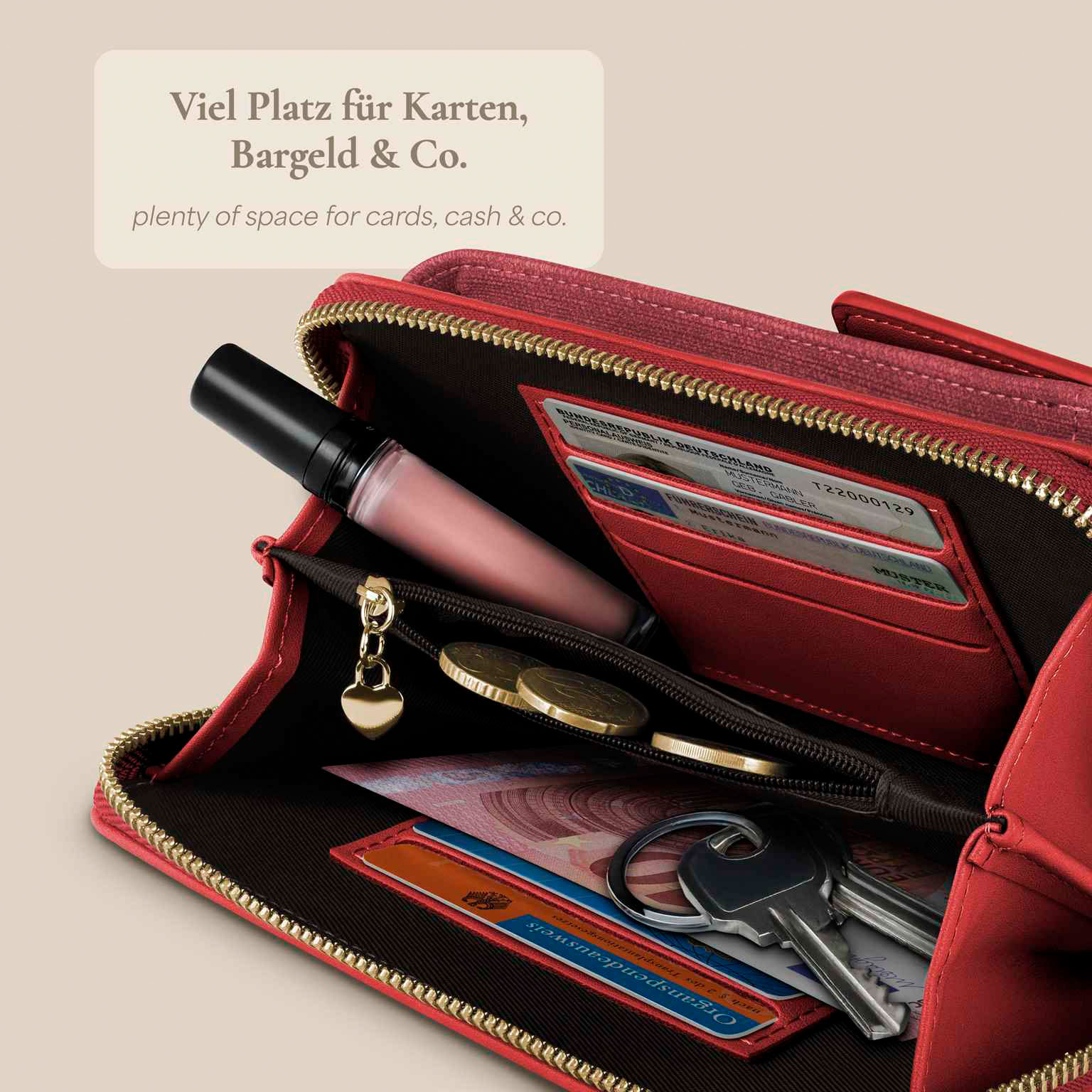 ONEFLOW Bliss Purse iPhone 17 Handytasche mit Geldbörse – Weiteres Produktbild 3 ONEFLOW Bliss Purse iPhone 17 Handytasche mit Geldbörse – Weiteres Produktbild 3