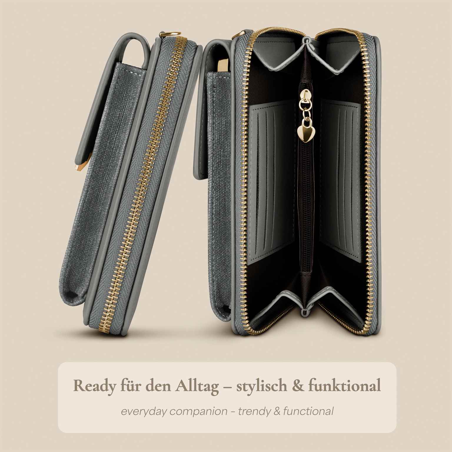 ONEFLOW Bliss Purse Huawei P30 Lite New Edition Handytasche mit Geldbörse – Weiteres Produktbild 1