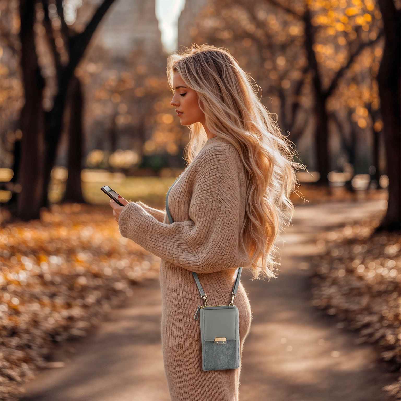 ONEFLOW Bliss Purse Huawei P30 Lite New Edition Handytasche mit Geldbörse – Weiteres Produktbild 6