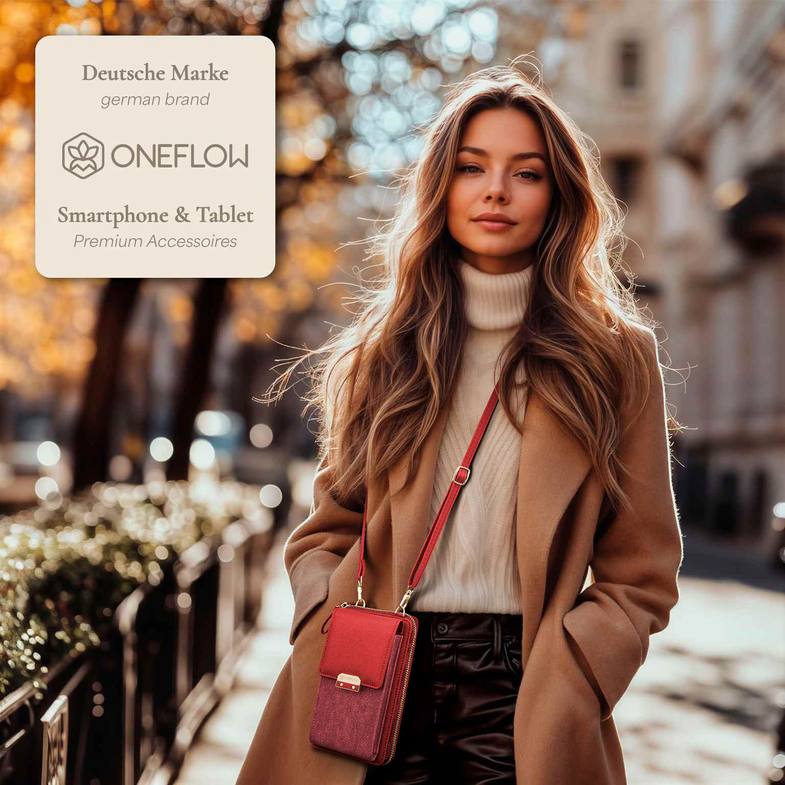 ONEFLOW Bliss Purse Huawei P30 Lite New Edition Handytasche mit Geldbörse – Weiteres Produktbild 3