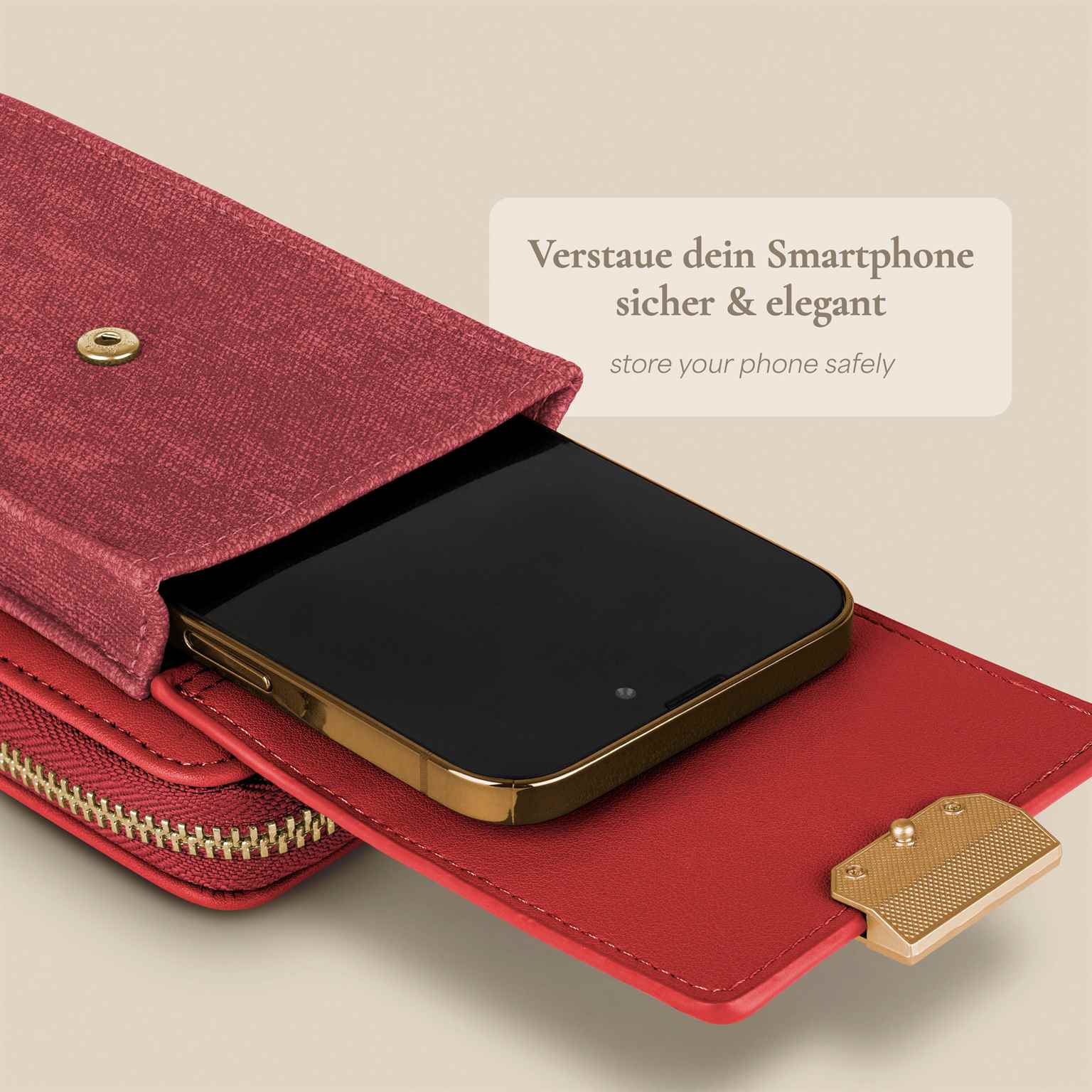 ONEFLOW Bliss Purse Huawei P30 Lite New Edition Handytasche mit Geldbörse – Weiteres Produktbild 4