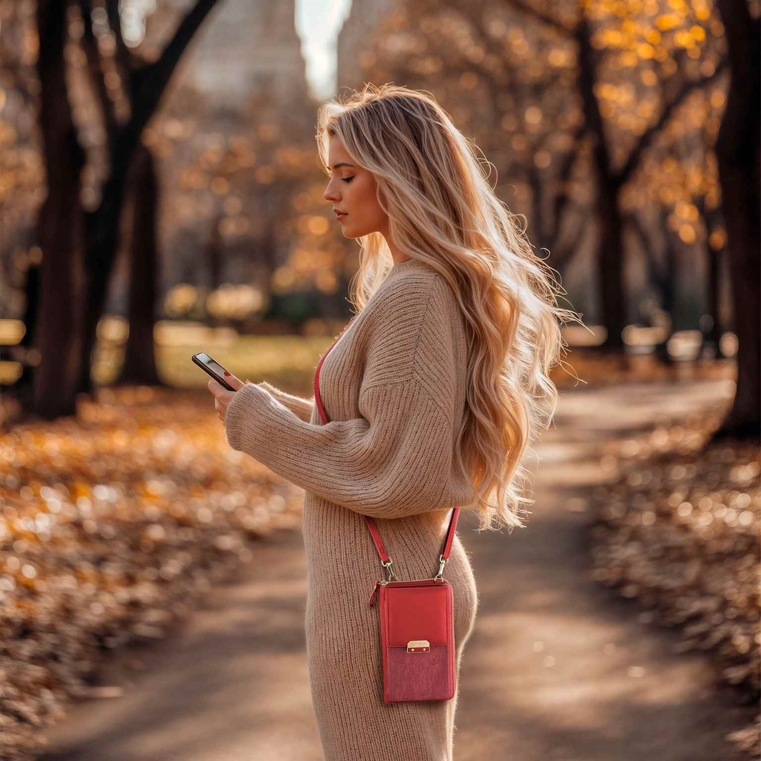 ONEFLOW Bliss Purse Huawei P30 Lite New Edition Handytasche mit Geldbörse – Weiteres Produktbild 6