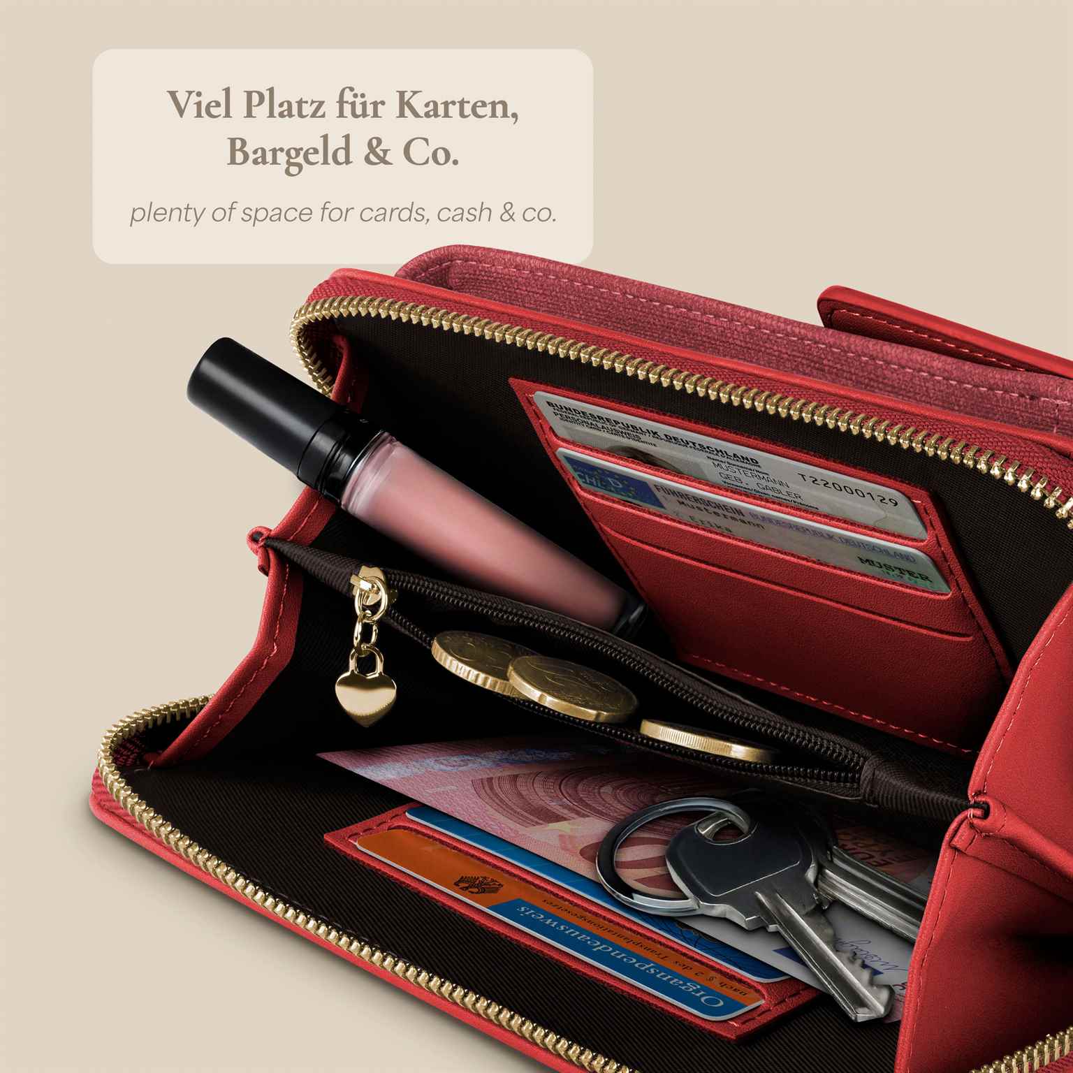 ONEFLOW Bliss Purse Motorola ThinkPhone 25 Handytasche mit Geldbörse – Weiteres Produktbild 2
