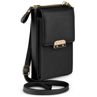ONEFLOW ONEFLOW Bliss Purse Samsung Galaxy A7 (2015) Handytasche mit Geldbörse – Jet Black