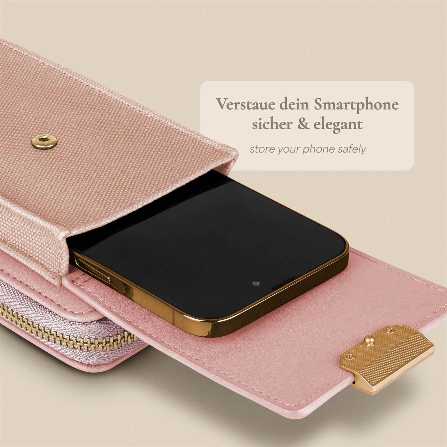 ONEFLOW Bliss Purse Samsung Galaxy Xcover 4s Handytasche mit Geldbörse – Weiteres Produktbild 4