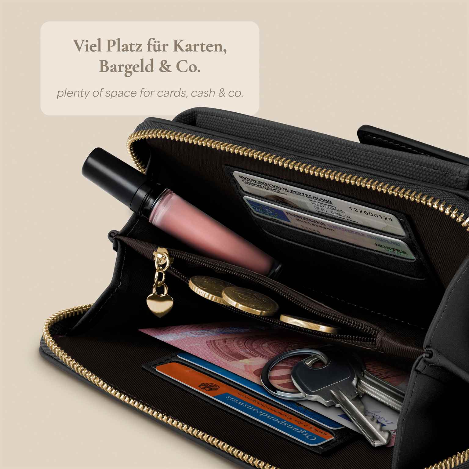 ONEFLOW Bliss Purse Redmi Note 14 Pro (4G) Handytasche mit Geldbörse – Weiteres Produktbild 2