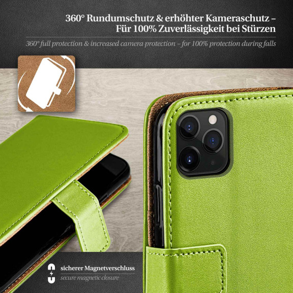moex Book Case für iPhone 11 Pro Max Klapphülle mit Kartenfach – Weiteres Produktbild 3 moex Book Case für iPhone 11 Pro Max Klapphülle mit Kartenfach – Weiteres Produktbild 3