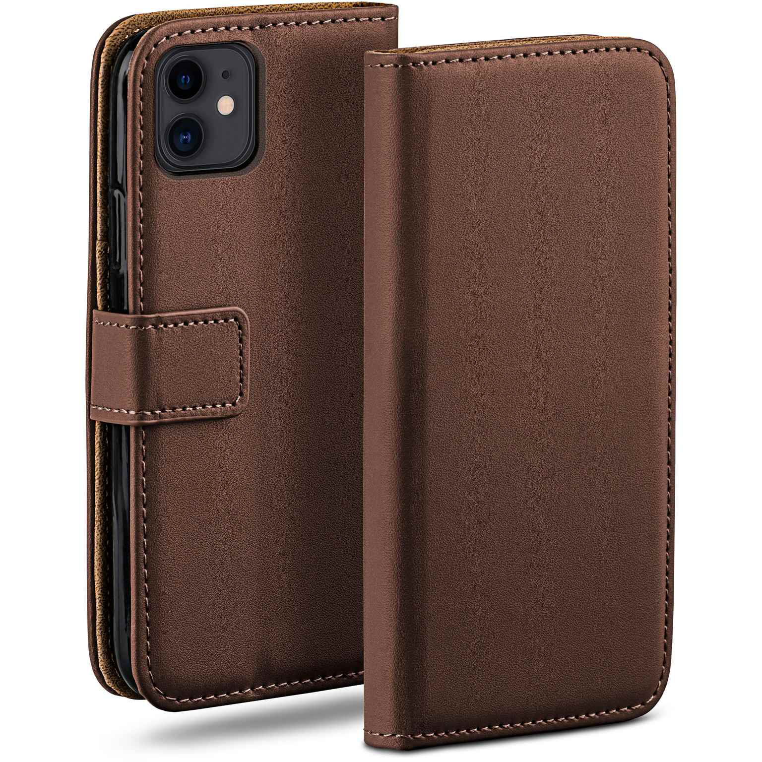 moex Book Case für iPhone 11 Klapphülle mit Kartenfach – Weiteres Produktbild 1 moex Book Case für iPhone 11 Klapphülle mit Kartenfach – Weiteres Produktbild 1