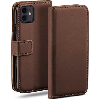 moex Book Case für iPhone 11 Klapphülle mit Kartenfach – Oxide-Brown moex Book Case für iPhone 11 Klapphülle mit Kartenfach – Oxide-Brown