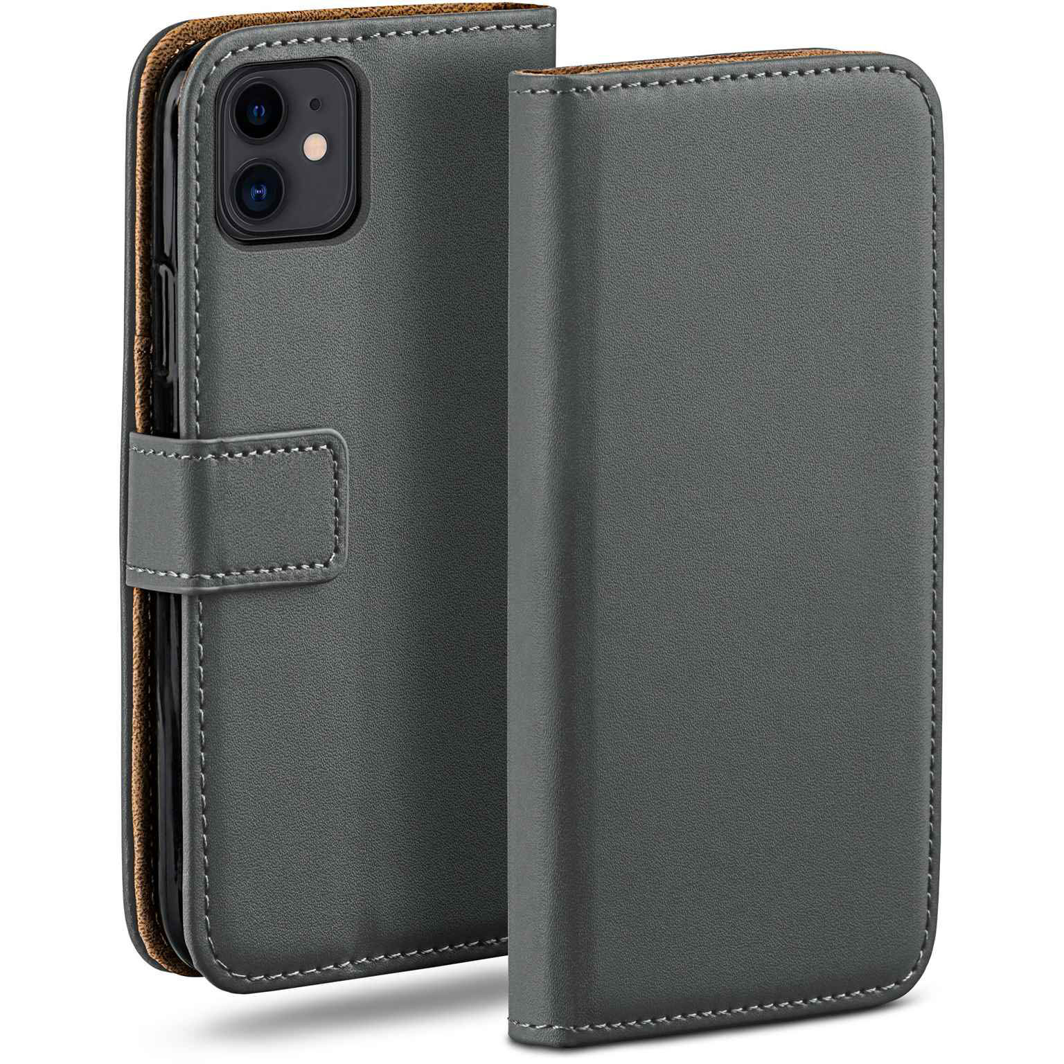 moex Book Case für iPhone 11 Klapphülle mit Kartenfach – Weiteres Produktbild 1 moex Book Case für iPhone 11 Klapphülle mit Kartenfach – Weiteres Produktbild 1