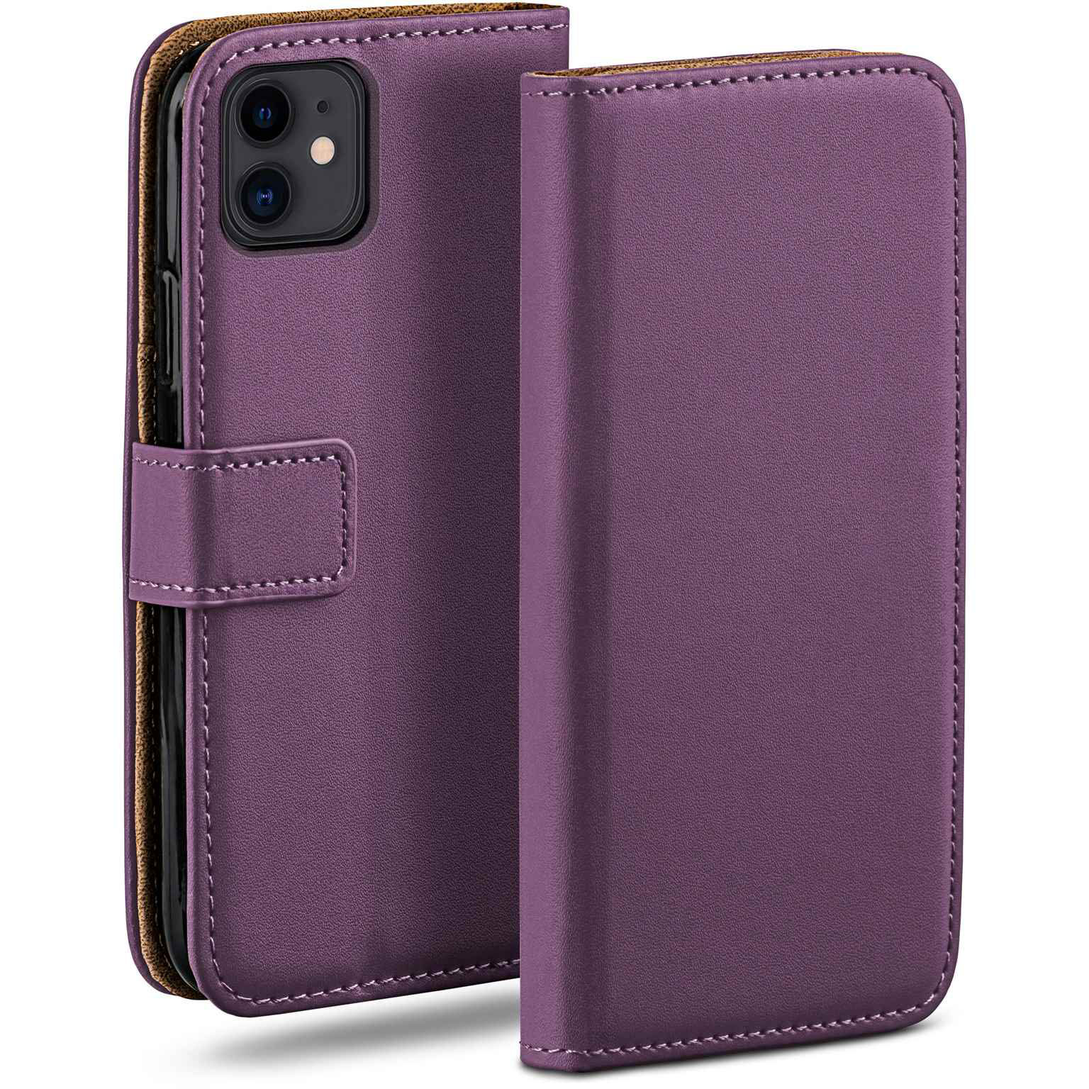 moex Book Case für iPhone 11 Klapphülle mit Kartenfach – Weiteres Produktbild 1 moex Book Case für iPhone 11 Klapphülle mit Kartenfach – Weiteres Produktbild 1
