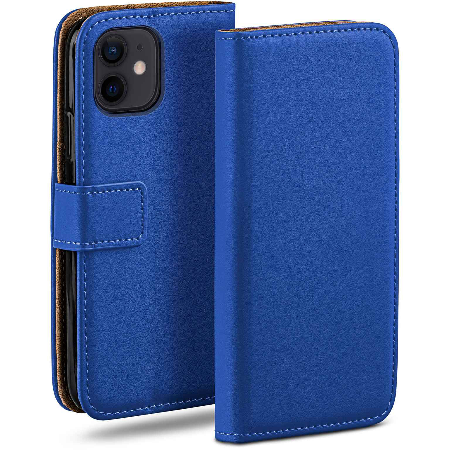 moex Book Case für iPhone 12 mini Klapphülle mit Kartenfach – Weiteres Produktbild 1