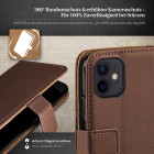moex Book Case für iPhone 12 mini Klapphülle mit Kartenfach – Produktbild 3