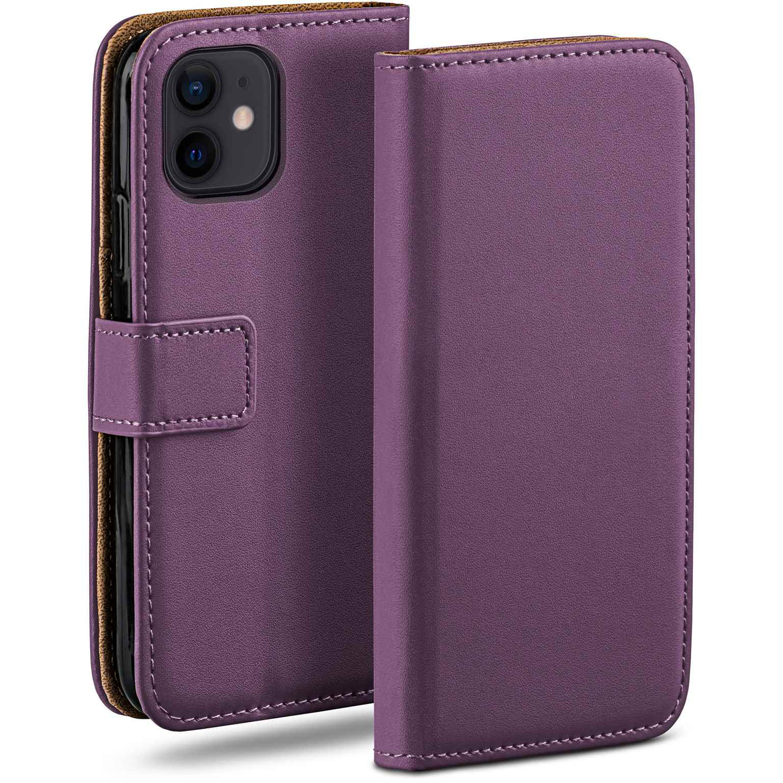moex Book Case für iPhone 12 mini Klapphülle mit Kartenfach – Weiteres Produktbild 1