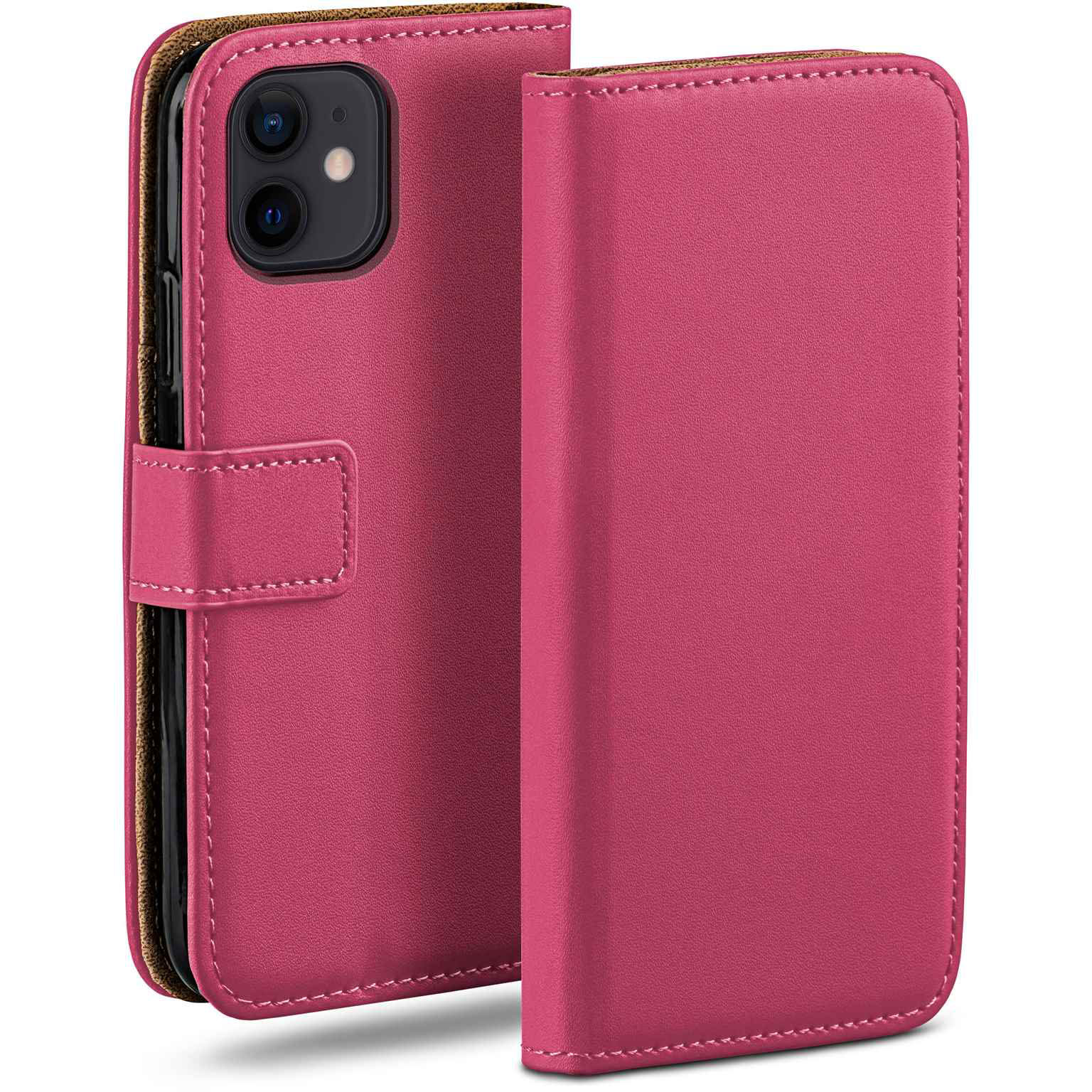 moex Book Case für iPhone 12 mini Klapphülle mit Kartenfach – Weiteres Produktbild 1