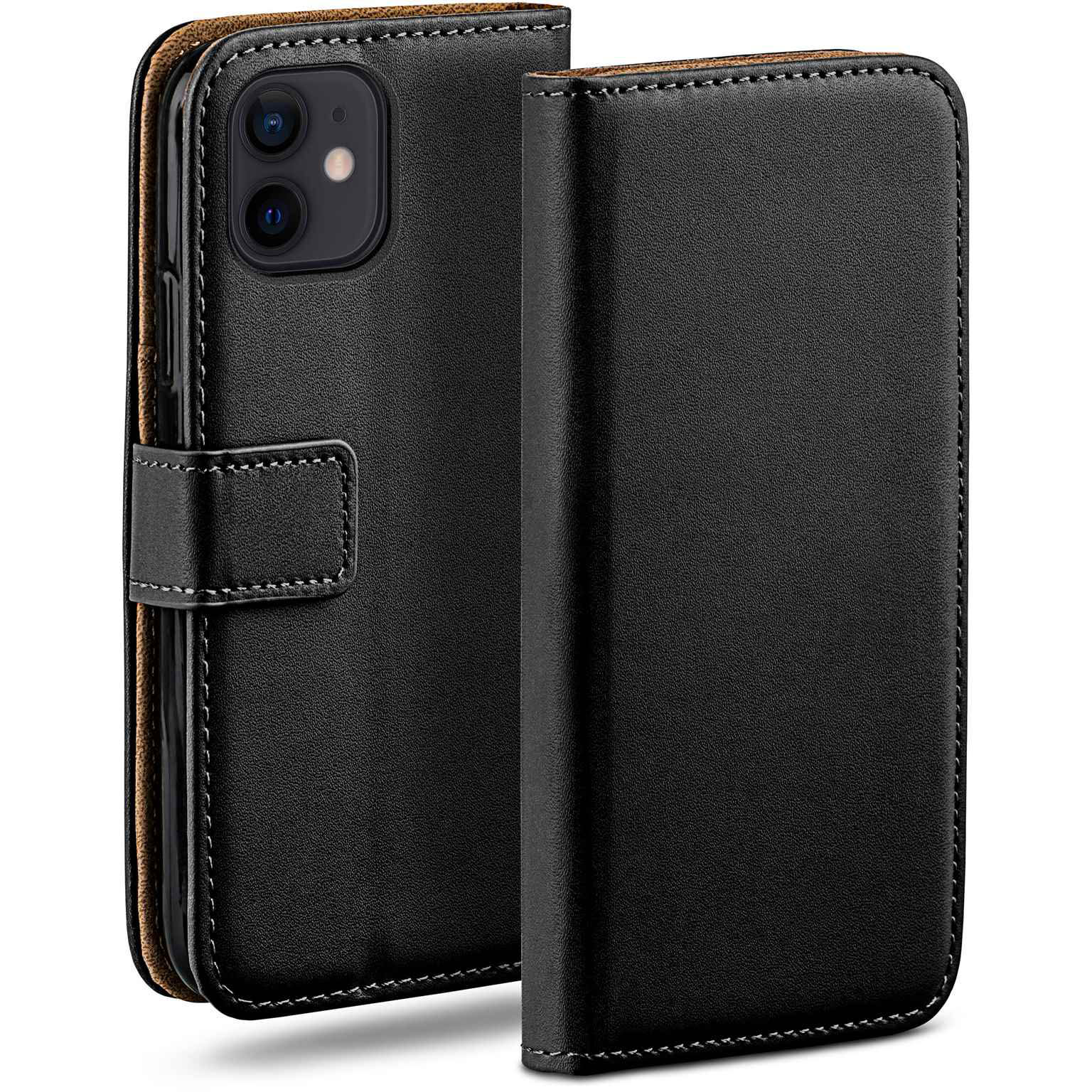 moex Book Case für iPhone 12 mini Klapphülle mit Kartenfach – undefined