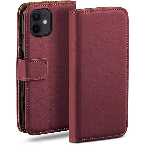 moex Book Case für iPhone 12 Klapphülle mit Kartenfach – Weiteres Produktbild 1 moex Book Case für iPhone 12 Klapphülle mit Kartenfach – Weiteres Produktbild 1
