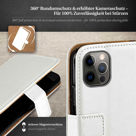 moex Book Case für iPhone 12 Pro Klapphülle mit Kartenfach – Weiteres Produktbild 3 moex Book Case für iPhone 12 Pro Klapphülle mit Kartenfach – Weiteres Produktbild 3