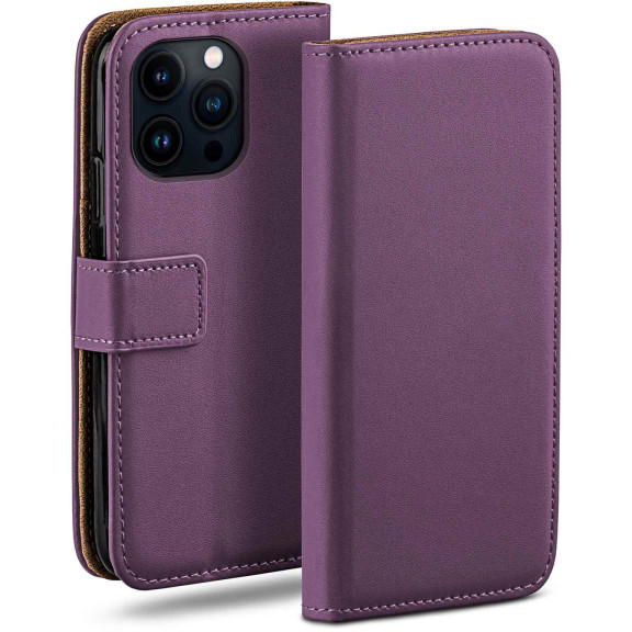 moex Book Case für iPhone 13 Pro Max Klapphülle mit Kartenfach – Weiteres Produktbild 1 moex Book Case für iPhone 13 Pro Max Klapphülle mit Kartenfach – Weiteres Produktbild 1