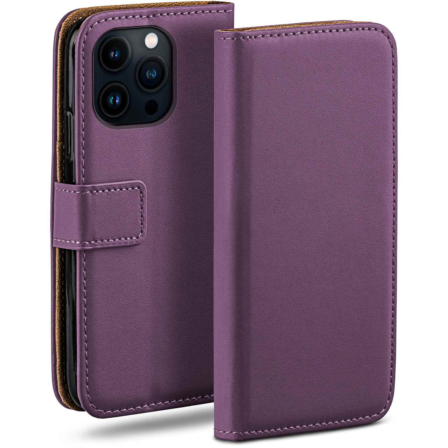 moex Book Case für iPhone 13 Pro Klapphülle mit Kartenfach – Weiteres Produktbild 1 moex Book Case für iPhone 13 Pro Klapphülle mit Kartenfach – Weiteres Produktbild 1