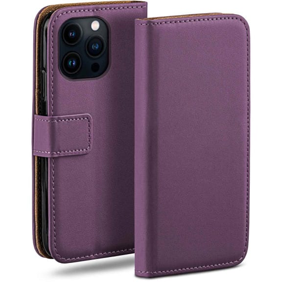 moex Book Case für iPhone 13 Pro Klapphülle mit Kartenfach – Weiteres Produktbild 1 moex Book Case für iPhone 13 Pro Klapphülle mit Kartenfach – Weiteres Produktbild 1