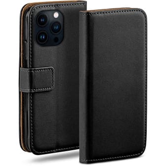 moex Book Case für iPhone 13 Pro Klapphülle mit Kartenfach – Deep-Black moex Book Case für iPhone 13 Pro Klapphülle mit Kartenfach – Deep-Black