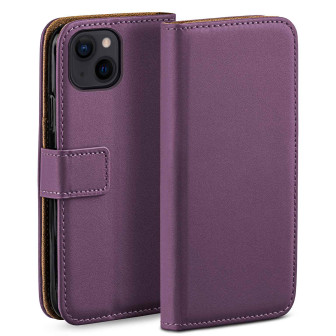 moex Book Case für iPhone 14 Plus Klapphülle mit Kartenfach – Indigo-Violet moex Book Case für iPhone 14 Plus Klapphülle mit Kartenfach – Indigo-Violet