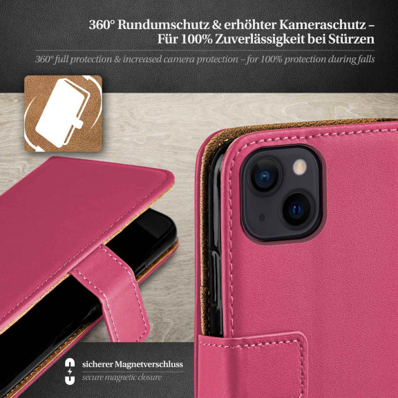 moex Book Case für iPhone 14 Plus Klapphülle mit Kartenfach – Weiteres Produktbild 3 moex Book Case für iPhone 14 Plus Klapphülle mit Kartenfach – Weiteres Produktbild 3
