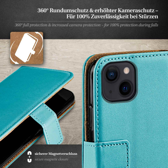 moex Book Case für iPhone 14 Plus Klapphülle mit Kartenfach – Weiteres Produktbild 3 moex Book Case für iPhone 14 Plus Klapphülle mit Kartenfach – Weiteres Produktbild 3