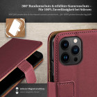 moex Book Case für iPhone 14 Pro Max Klapphülle mit Kartenfach – Weiteres Produktbild 3