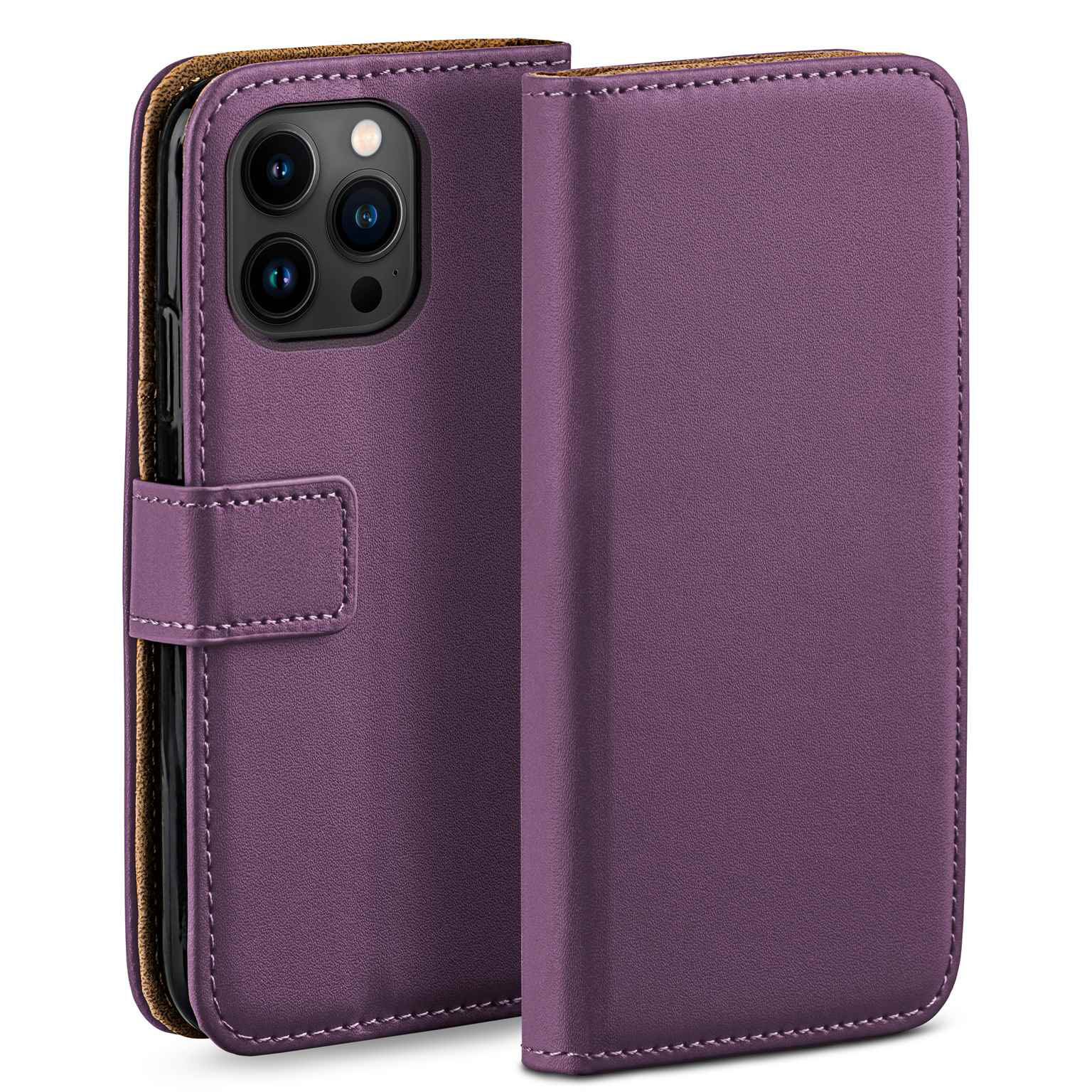 moex Book Case für iPhone 14 Pro Max Klapphülle mit Kartenfach – Weiteres Produktbild 1 moex Book Case für iPhone 14 Pro Max Klapphülle mit Kartenfach – Weiteres Produktbild 1