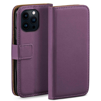 moex Book Case für iPhone 14 Pro Klapphülle mit Kartenfach – Indigo-Violet moex Book Case für iPhone 14 Pro Klapphülle mit Kartenfach – Indigo-Violet