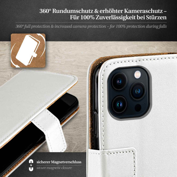 moex Book Case für iPhone 14 Pro Klapphülle mit Kartenfach – Weiteres Produktbild 3 moex Book Case für iPhone 14 Pro Klapphülle mit Kartenfach – Weiteres Produktbild 3