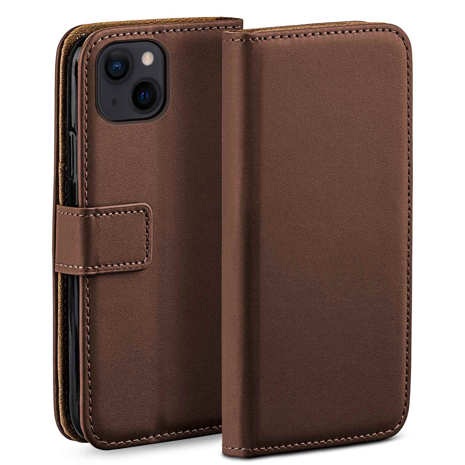 moex Book Case für iPhone 14 Klapphülle mit Kartenfach – Weiteres Produktbild 1 moex Book Case für iPhone 14 Klapphülle mit Kartenfach – Weiteres Produktbild 1