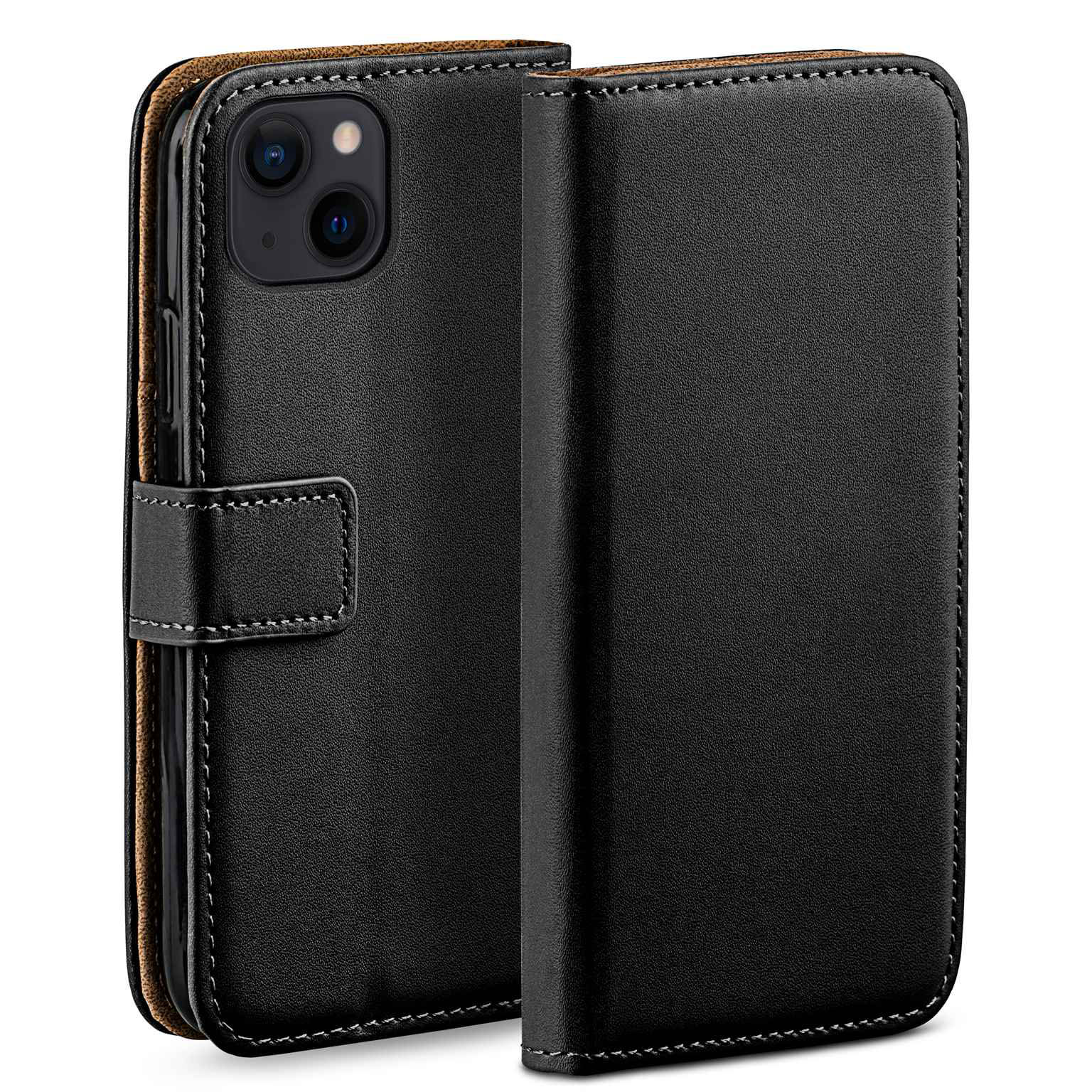 moex Book Case für iPhone 14 Klapphülle mit Kartenfach – undefined