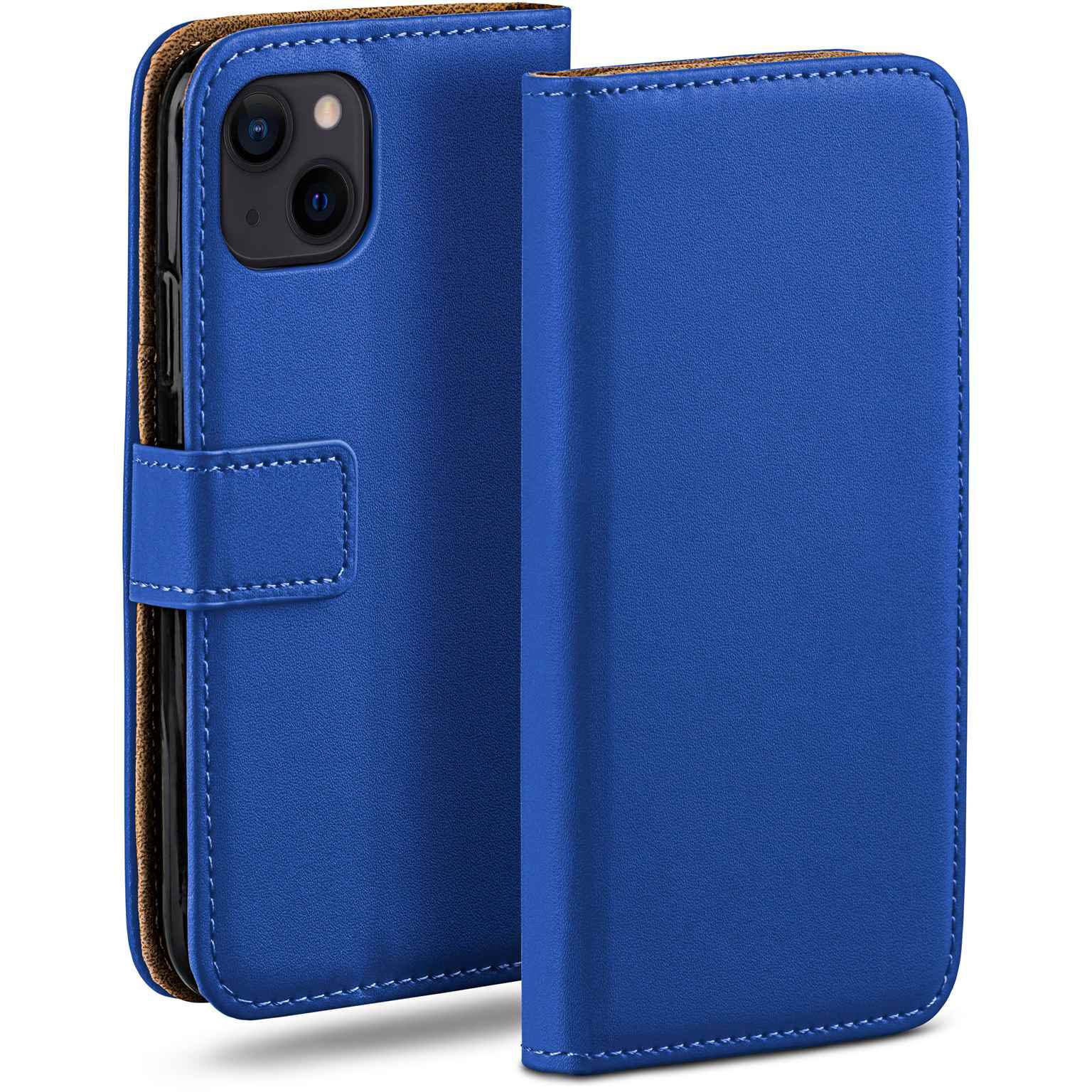moex Book Case für iPhone 15 Plus Klapphülle mit Kartenfach – undefined