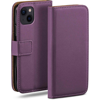 moex Book Case für iPhone 15 Plus Klapphülle mit Kartenfach – Indigo-Violet moex Book Case für iPhone 15 Plus Klapphülle mit Kartenfach – Indigo-Violet