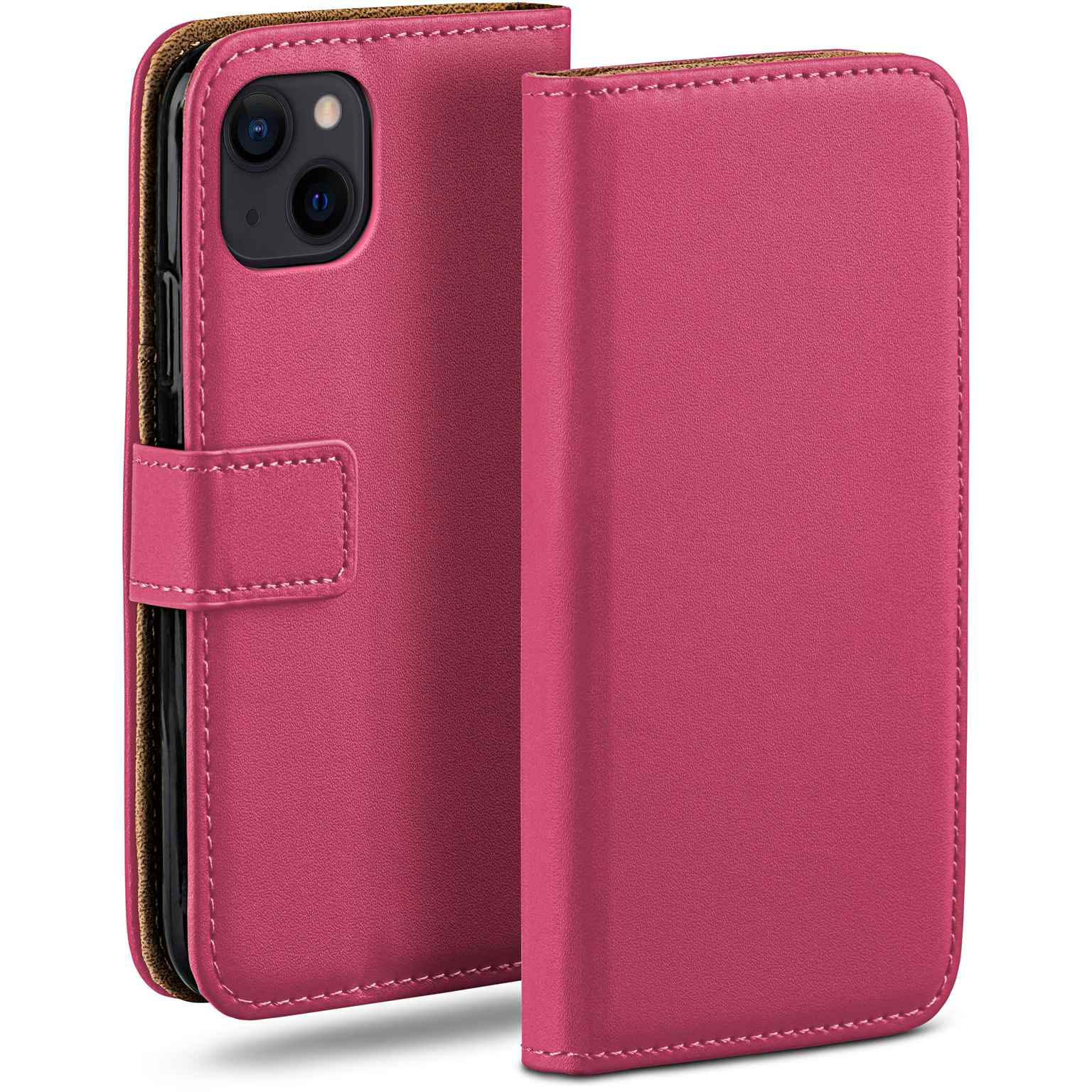 moex Book Case für iPhone 15 Plus Klapphülle mit Kartenfach Hauptbild