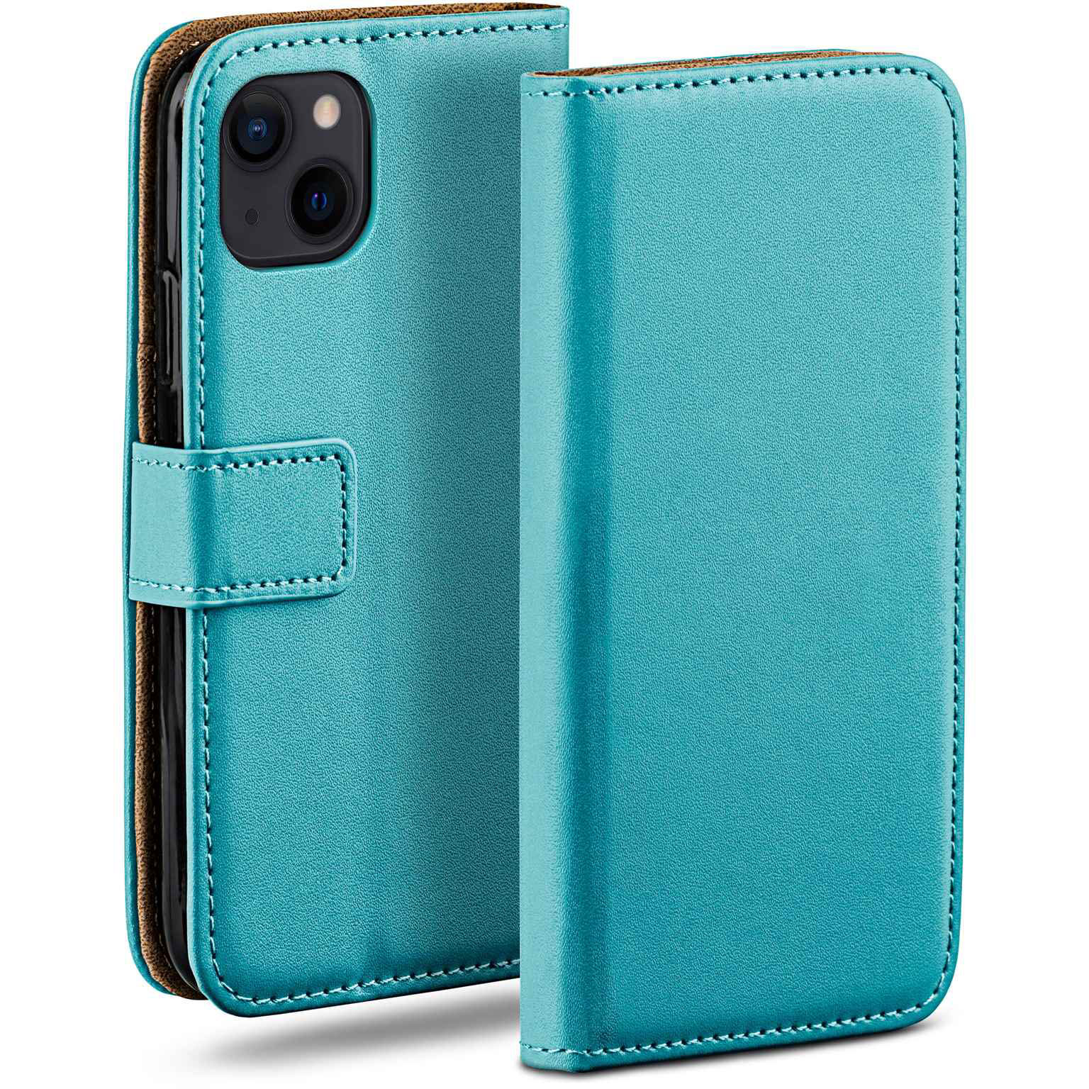 moex Book Case für iPhone 15 Plus Klapphülle mit Kartenfach Hauptbild