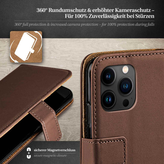 moex Book Case für iPhone 15 Pro Max Klapphülle mit Kartenfach – Weiteres Produktbild 3 moex Book Case für iPhone 15 Pro Max Klapphülle mit Kartenfach – Weiteres Produktbild 3